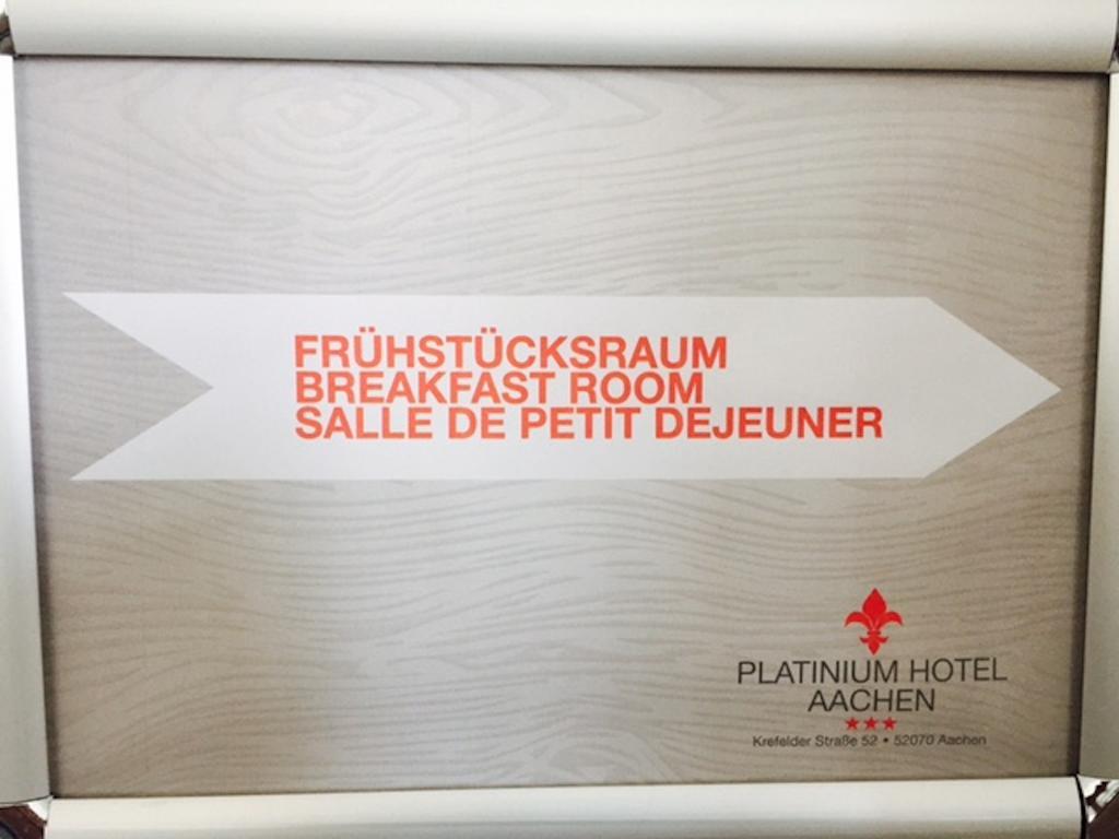 Hotel Platinium Aachen Bagian luar foto